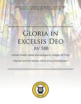 Gloria, RV 588 SSAA Vocal Score cover